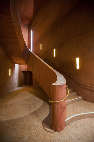 Staircase in the Kueppersmuehle Museum