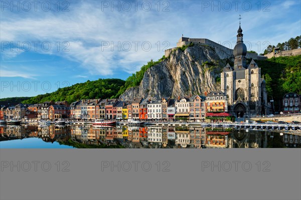 View of picturesque Dinant town