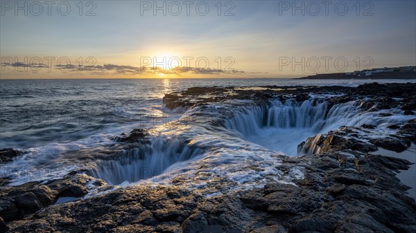 Sunrise at El Bufadero de La Garita