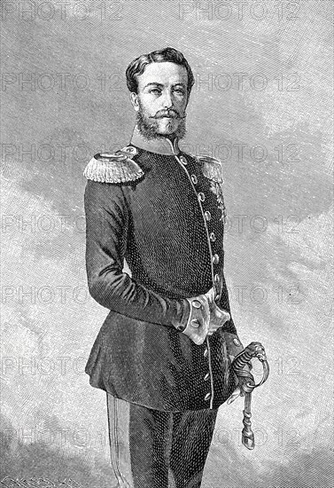 Friedrich I. von Baden im Alter von 31 Jahren