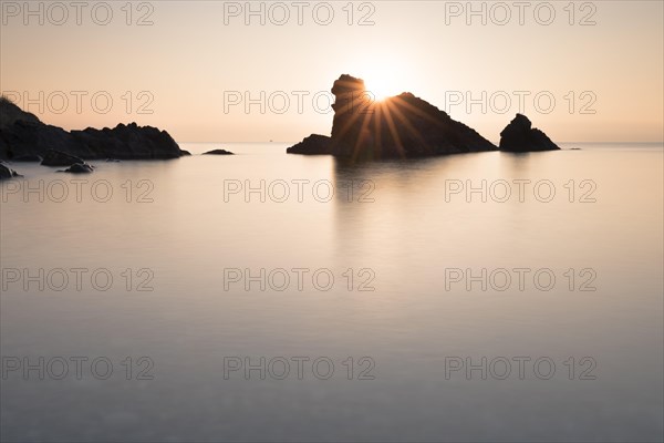 Sunrise at the rocks scoglio della galeazza