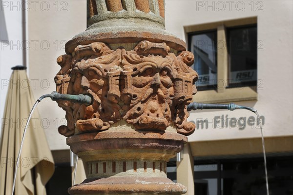 Georgsbrunnen eastern Muensterplatz