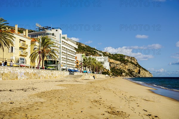 Sandy beaches and cliffs of Sesimbra