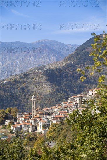 Autumn in the Ligurian Alps near Andagna