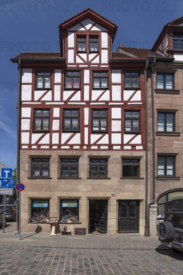 Historic half-timbered house