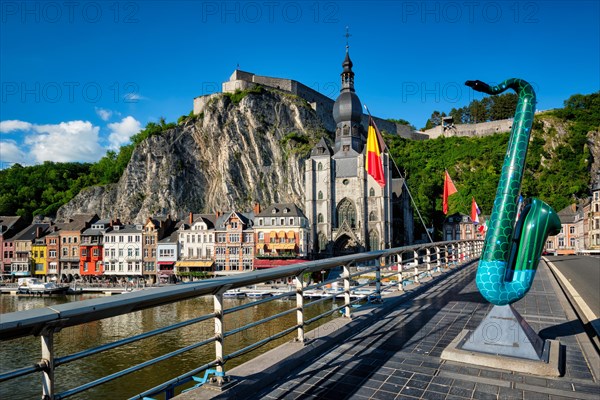 Picturesque Dinant town