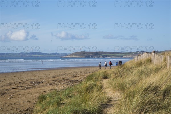 Sainte-Anne sandy beach in Douarnenez Bay