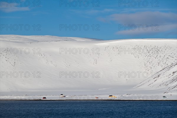 Between Havoysund and Honningsvag