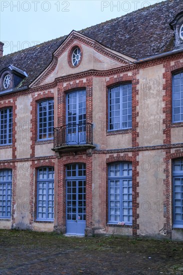 Patio of a classicist house