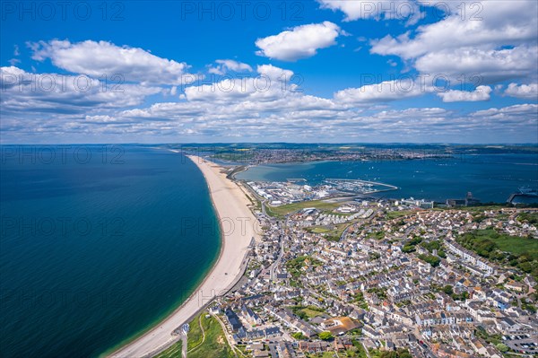 Isle of Portland from a drone