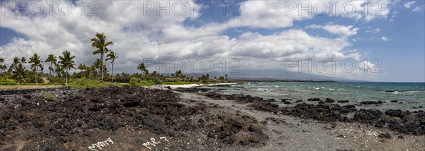 Volcanic beach