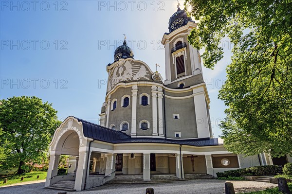 The town parish church of St. Peter and Paul