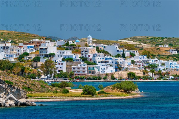 Adamantas Adamas harbor town of Milos island