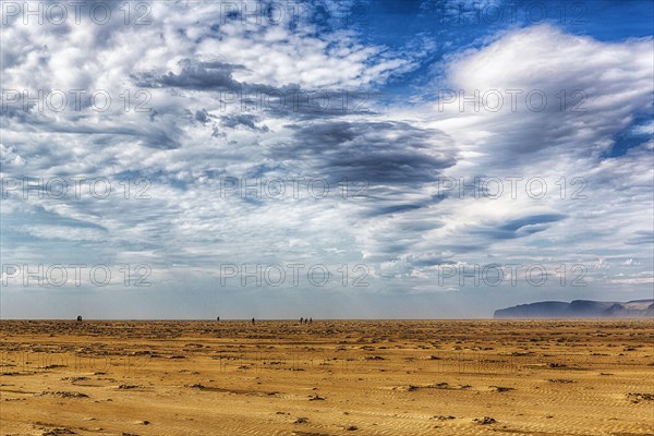 Remote sandy beach