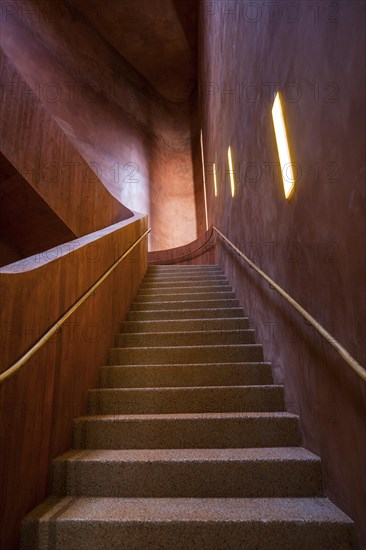 Staircase in the Kueppersmuehle Museum