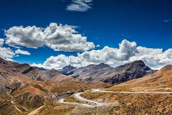 Manali-Leh road to Ladakh in Indian Himalayas. Ladakh