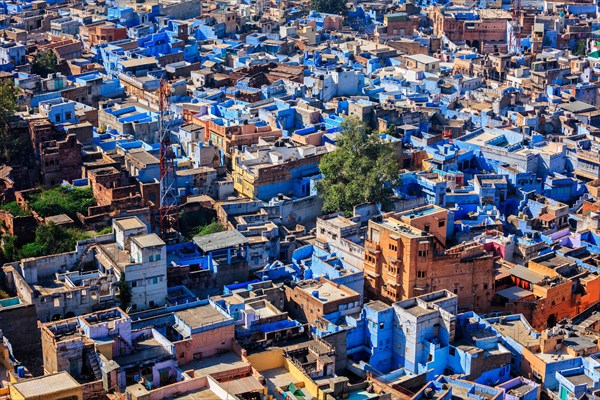 Aerial view of Jodhpur