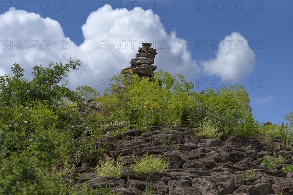 Stones stacked on top of each other