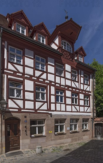 Historic half-timbered house