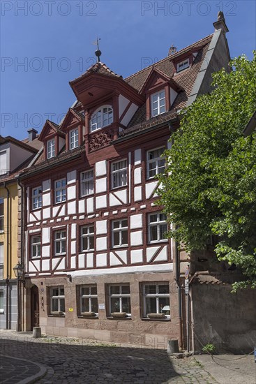 Historic half-timbered house