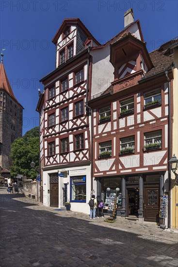 Historic half-timbered houses