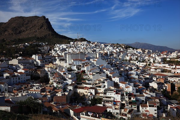 View of the White Village of Alora