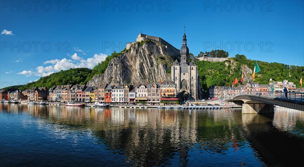 Picturesque Dinant town