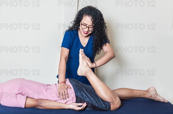 Physiotherapy rehabilitation concept