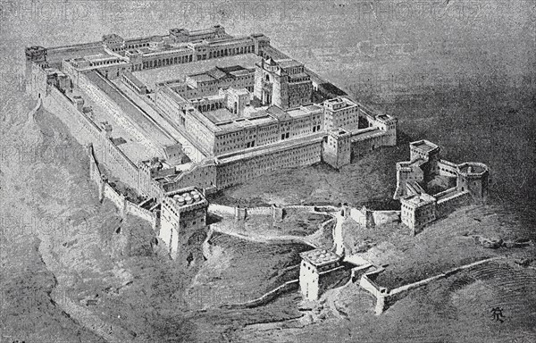 Der Tempel in Jerusalem aus der Zeit Salomos