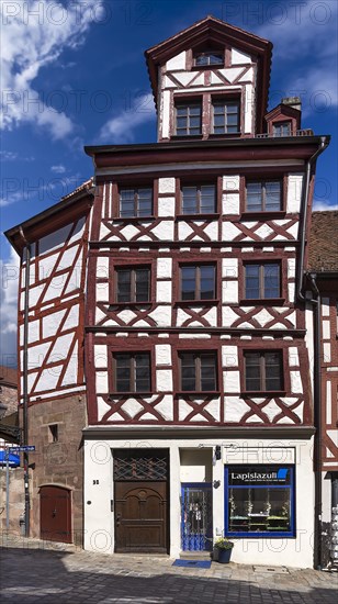 Historic half-timbered house