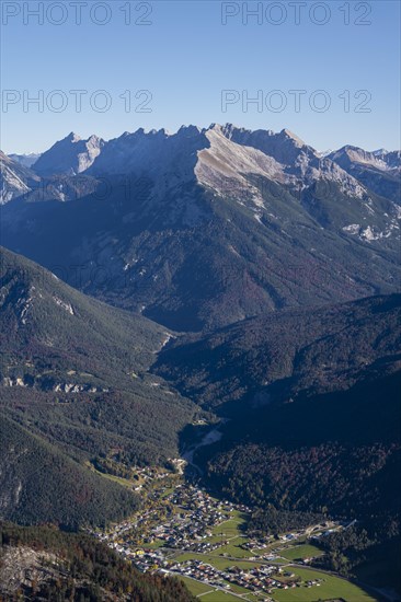 Village view of Scharnitz