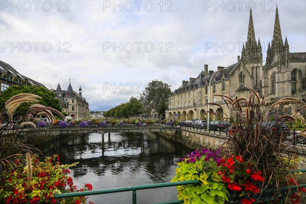 Saint-Corentin Gothic Cathedral and Musee Departemental Breton