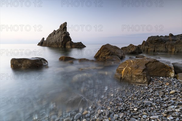 Sunrise at the rocks scoglio della galeazza