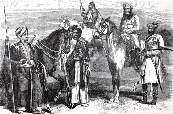 Native Troops of the English Indian Company