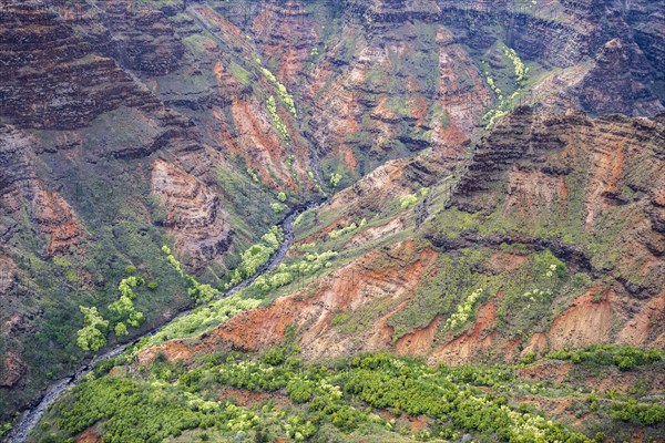 Luftaufnahme des Waimea Canyon State Park