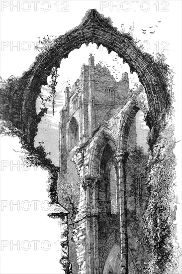 Fountains Abbey is the ruin of a Cistercian monastery in North Yorkshire