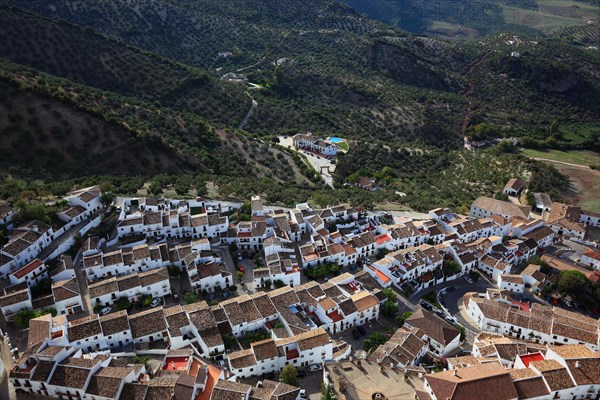 Municipality of Zahara de la Sierra in the province of Cadiz