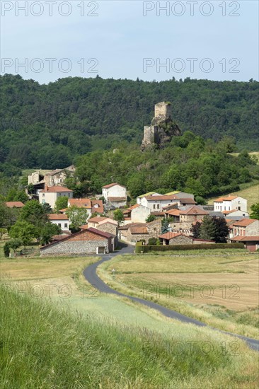 Laroche-Faugere castle. Â Bournoncle Saint Pierre near Brioude city