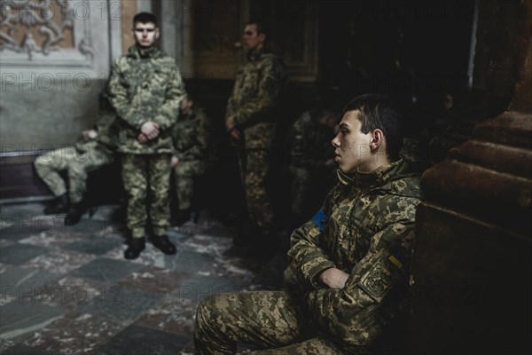 Funeral of Oleg Yashchishin