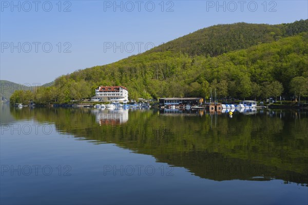 Hotel Ederseeblick and boat rental at the Edersee