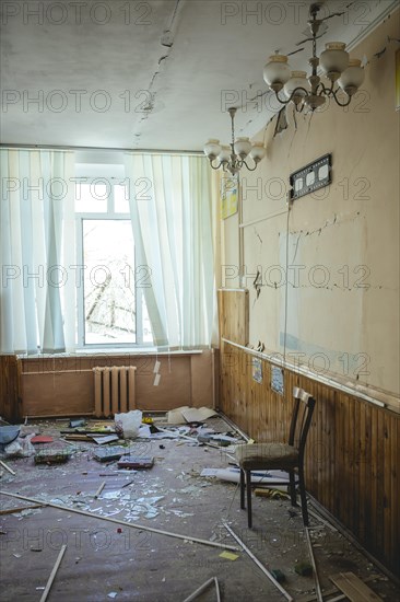 25th school destroyed by a Russian missile attack on 4 March at 9:30 h