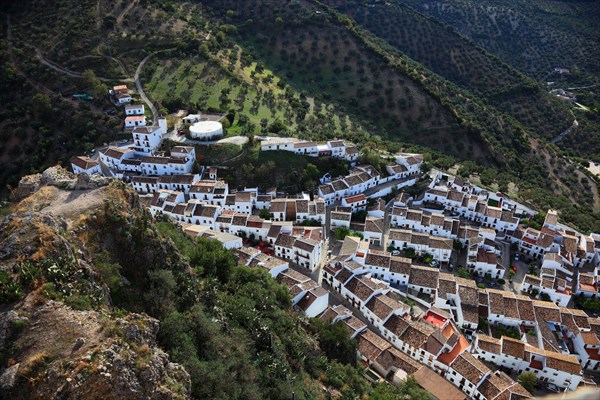 Municipality of Zahara de la Sierra in the province of Cadiz