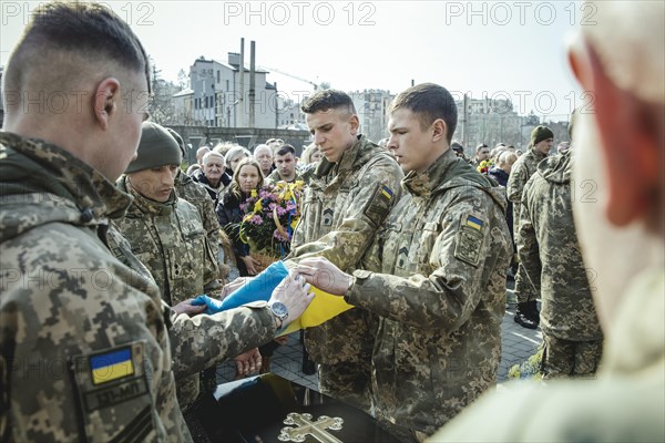 Burial of Oleg Yashchishin