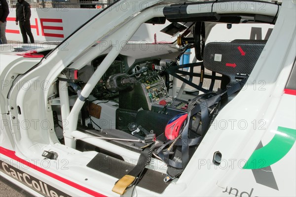 Mercedes-AMG GT3 cockpit