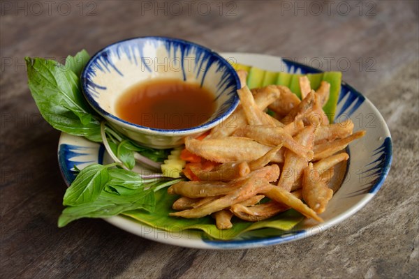 Deep fried anchovies