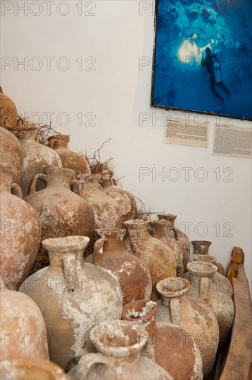 Salvaged amphorae