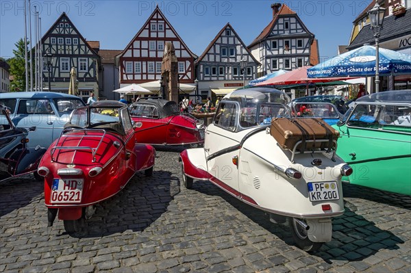 Vintage Messerschmitt FMR cabin scooter