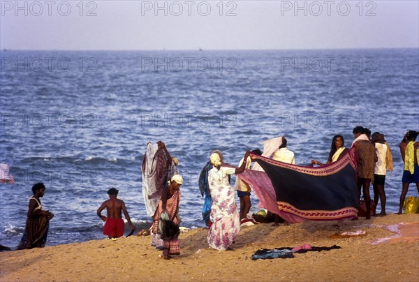 On the Kanyakumari Sea Shore