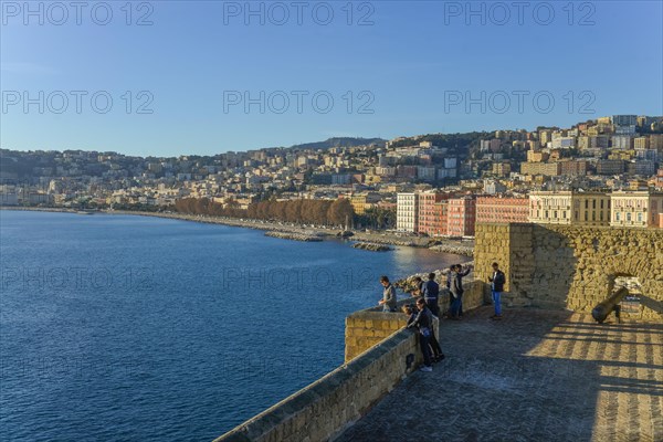 Castel dell'Ovo castle wall