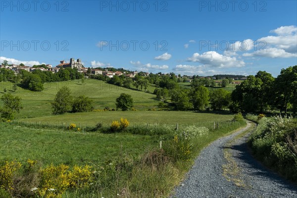 Saint Robert abbaye of la Chaise Dieu. Haute Loire department. Auvergne Rhone Alpes. France